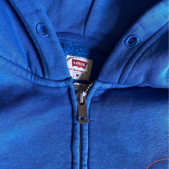 Levi’s Jacket Blue Size Medium - Picture 5 of 10